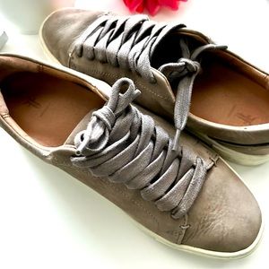 Frye Tan Leather Sneakers 7.5